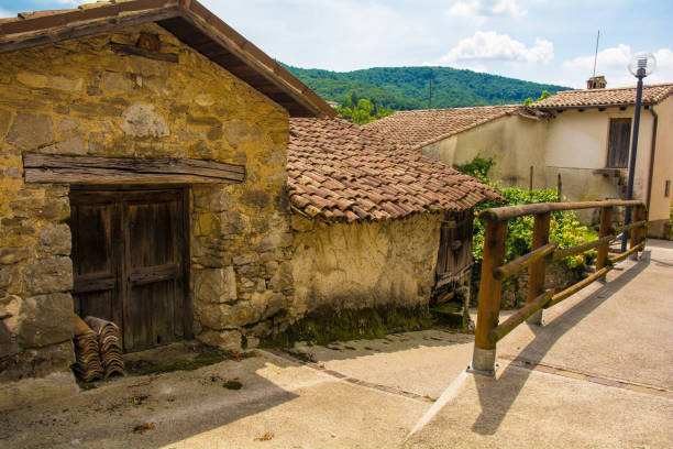 istock Lower Drenchia in Friuli Venezia Giulia 1164344728