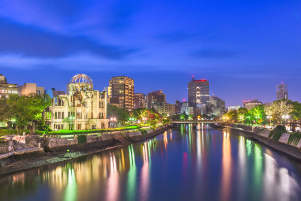 istock Hiroshima, Japan skyline and Atomic Dome 1164344888