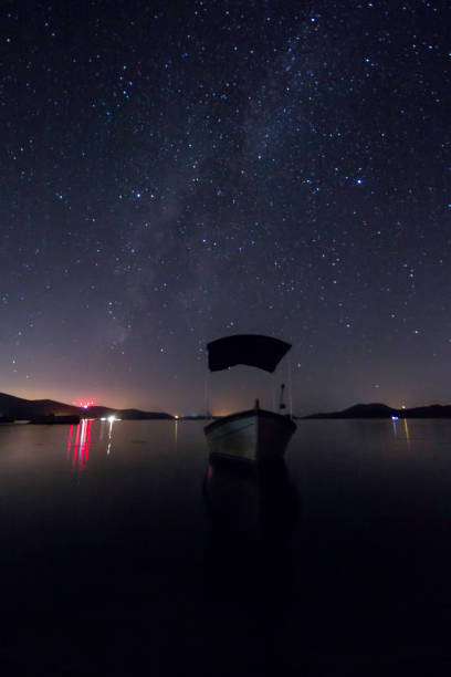 istock perseid meteor shower and stars 1164347933