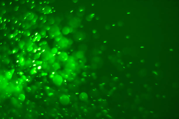 istock bokeh green ufo abstract background - pictures 1164347992