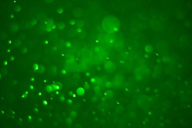 istock bokeh green ufo abstract background - pictures 1164348537