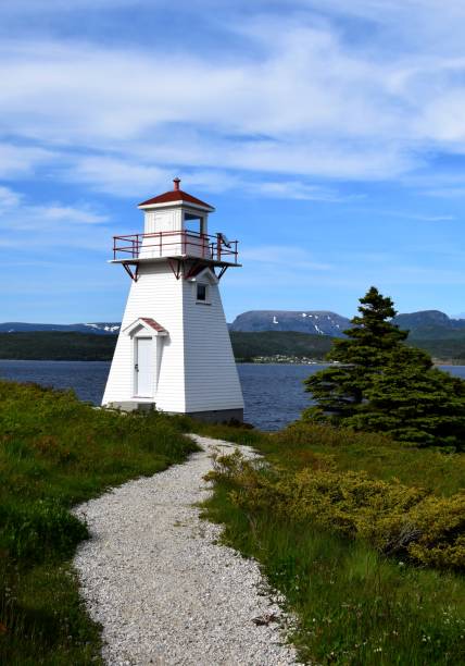 istock lighthouse in Woody Point, Big Morne National By 1164352989