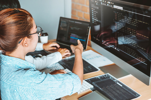 Developing Programmer Team Reading Computer Codes Development Website ...