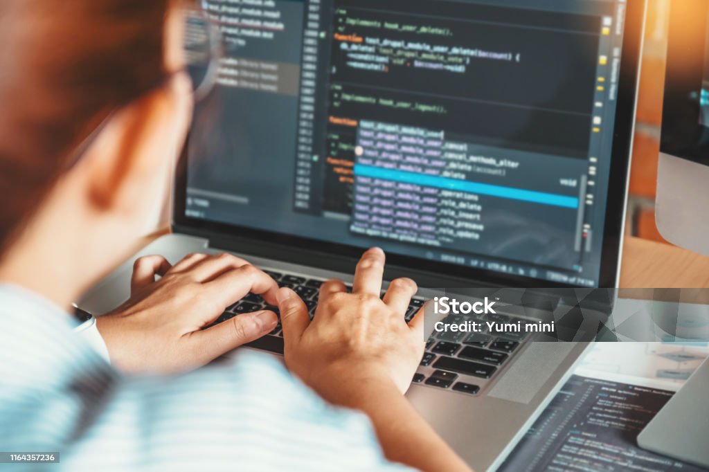 coding code program compute coder develop developer... Developing Programmer Reading Computer Codes Development Website Design ...
