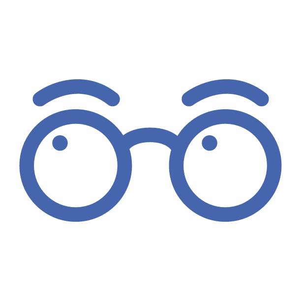 Cartoon Eye Glasses Icon Stock Illustration - Download Image Now -  Eyeglasses, Choice, Eye - iStock