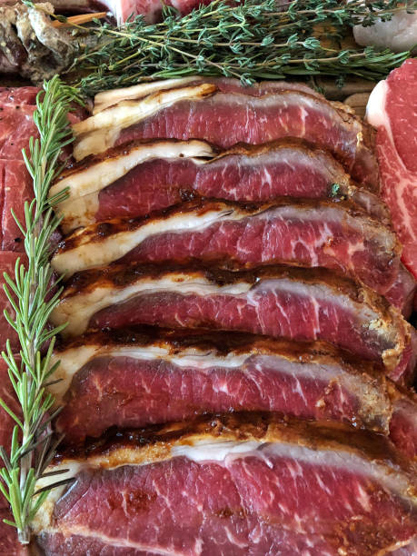 istock variety of raw meat as a background 1164369027