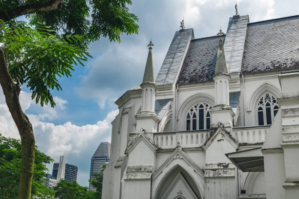 istock St Andrew's Cathedral in Singapore 1164372204