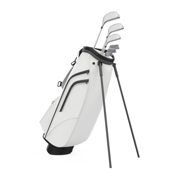 istock Golf Club Bag Isolated 1164373831