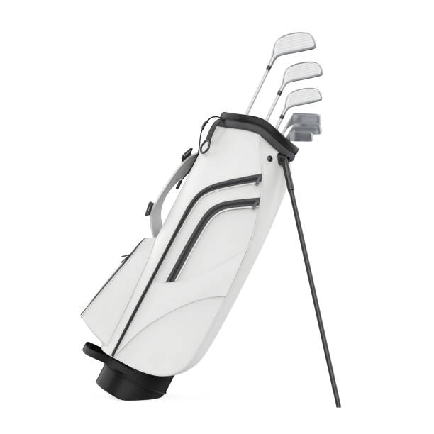 istock Golf Club Bag Isolated 1164373836