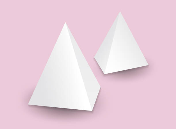 istock White 3d pyramid, Vector illustration, Box Packaging For Food, Gift Or Other Products, Product Packing, tent 1164376036