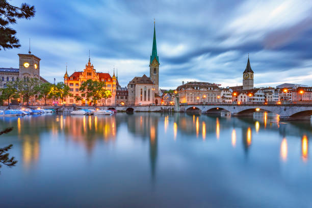 istock Zurich, the largest city in Switzerland 1164377763