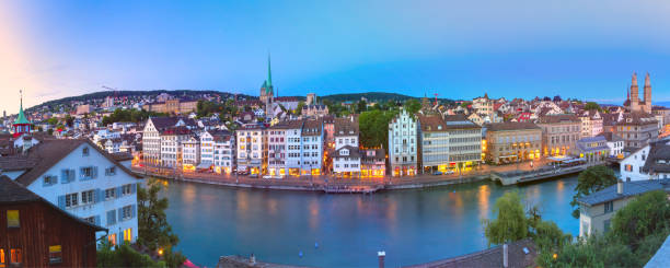 istock Zurich, the largest city in Switzerland 1164377773