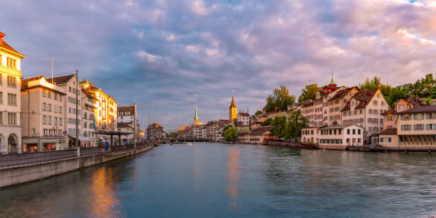 istock Zurich, the largest city in Switzerland 1164377780