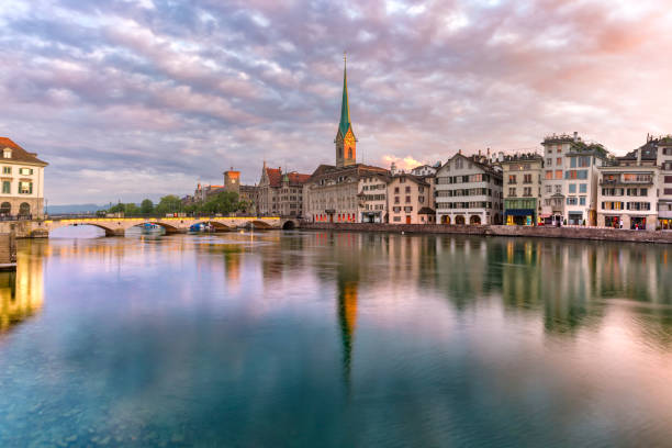 istock Zurich, the largest city in Switzerland 1164377782