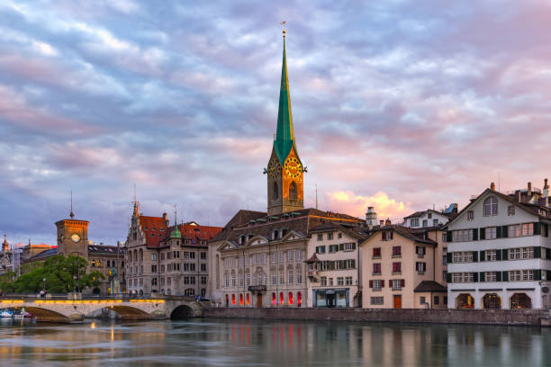 istock Zurich, the largest city in Switzerland 1164377789