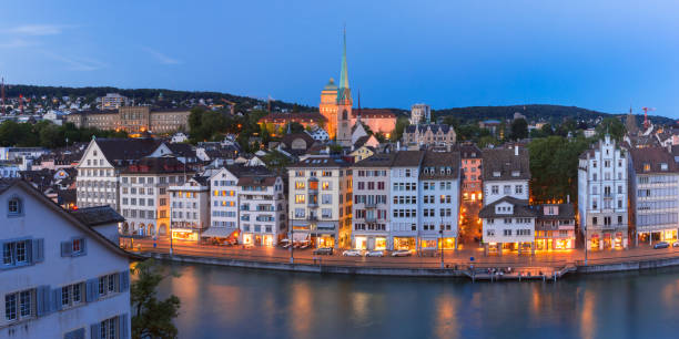 istock Zurich, the largest city in Switzerland 1164377792