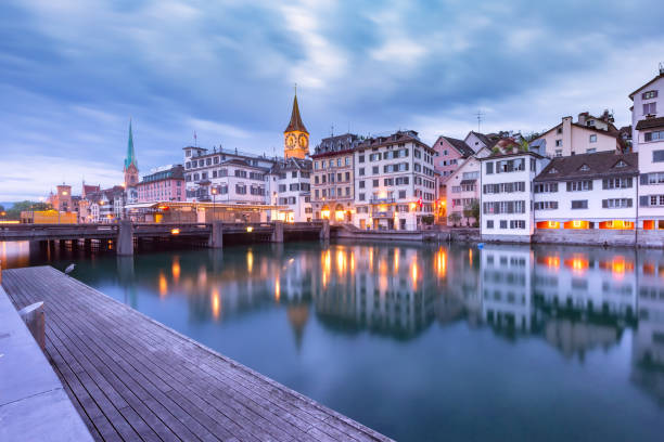 istock Zurich, the largest city in Switzerland 1164377794
