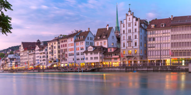 istock Zurich, the largest city in Switzerland 1164377872