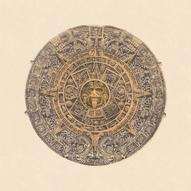Sol Azteca Drawing 2.100+ Sol Azteca Ilustraciones de Stock, gráficos vectoriales libres ...