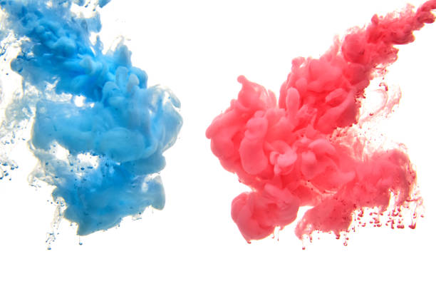 istock Multicolored acrylic ink in water. Abstract background. 1164387042