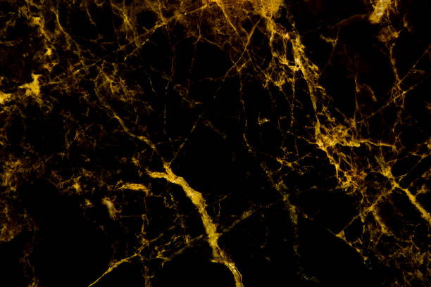 istock Gold marble natural texture for dark background, abstract  marble black. Gold concept. 1164397377