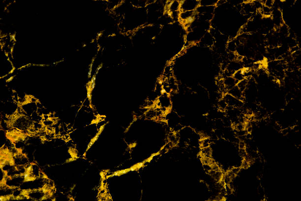 istock Gold marble natural texture for dark background, abstract  marble black. Gold concept. 1164397394