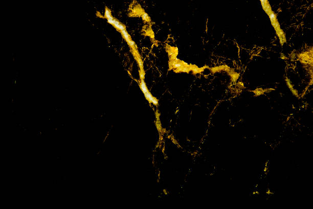 istock Gold marble natural texture for dark background, abstract  marble black. Gold concept. 1164397397