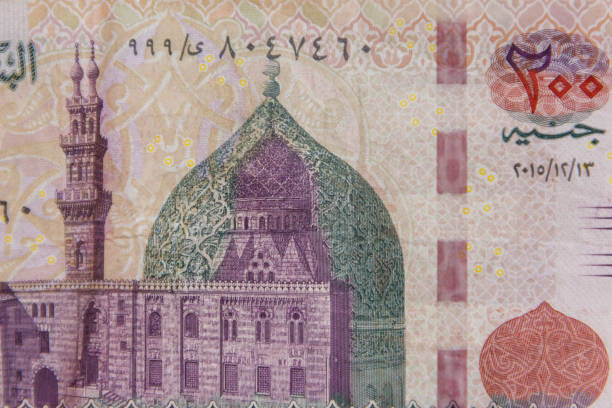 istock Macro shot of two hundred egyptian pounds bill 1164404832
