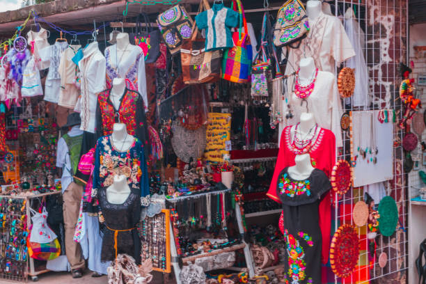 istock Store full of mexican souvenirs 1164405827