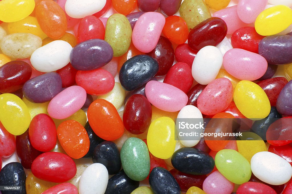 jelly beans - Foto stock royalty-free di Arancione