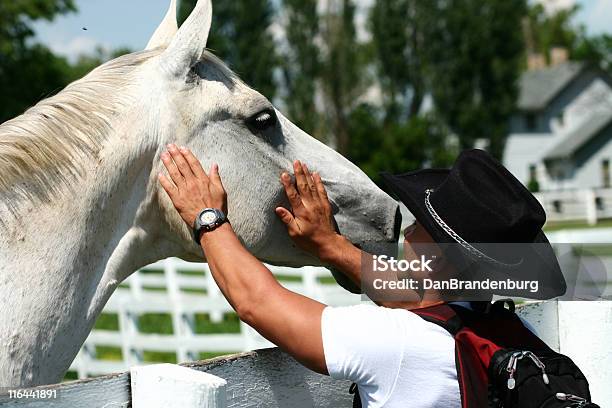 Cowboy Und Pferd Stockfoto und mehr Bilder von Agrarbetrieb - Agrarbetrieb, Kentucky, Cowboy