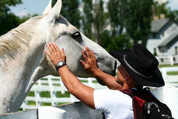 istock Cowboy and Horse 116441891
