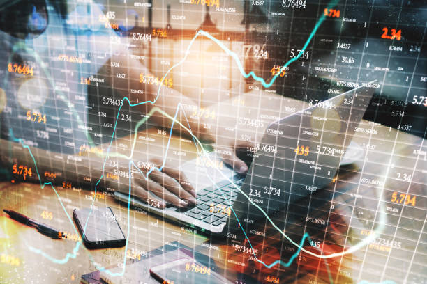 istock Communication and finance concept 1164419482