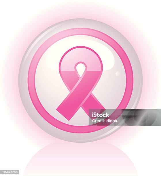 Brustkrebssymbol Stock Vektor Art und mehr Bilder von Brustkrebs - Brustkrebs, Brustkrebs-Schleife, ClipArt