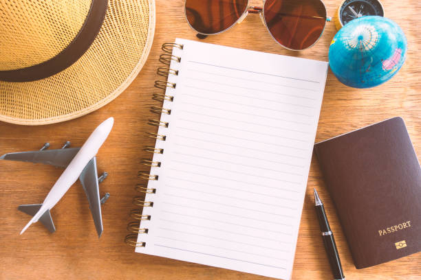 Travel accessories for vacation trip