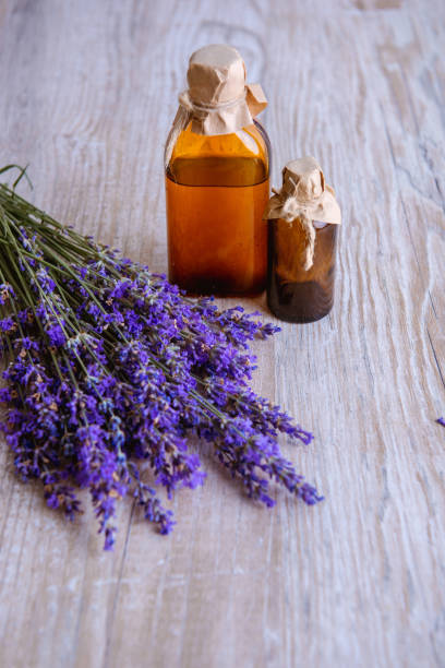 istock Lavender essence , natural skin care products,spa 1164432879
