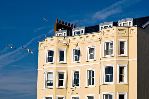 istock Victorian House With Seagulls 116443738