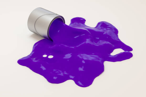 istock The buckets of colorful paint with white background, 3d rendering. Computer digital drawing. 1164437850