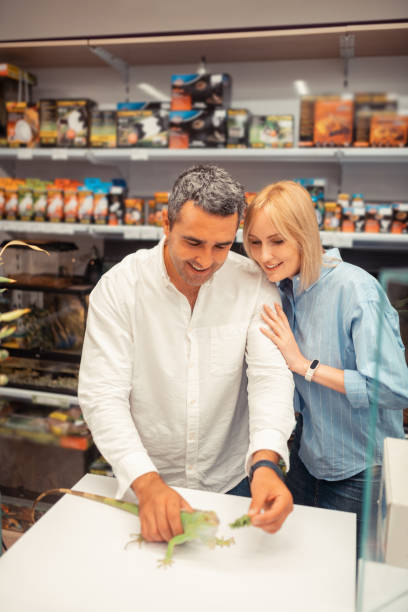 istock Couple feeling good while opening their own pet shop 1164461559