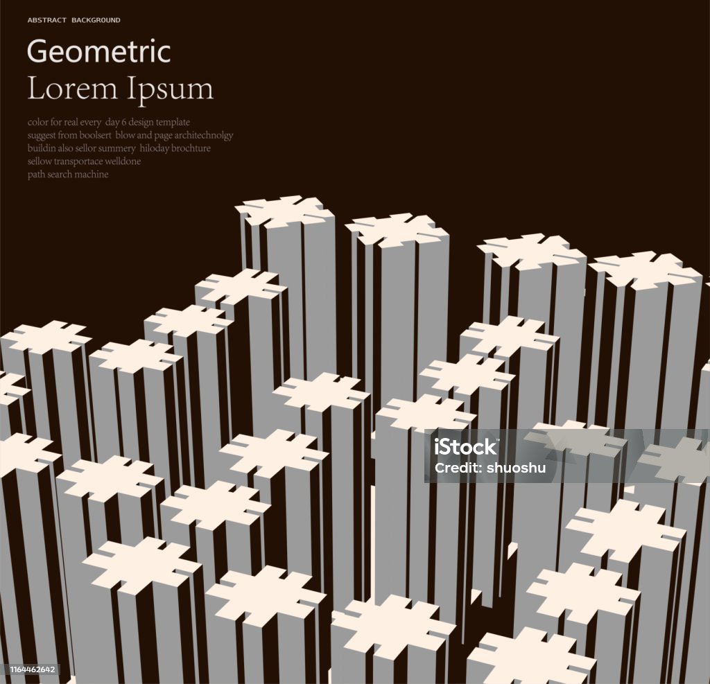 Structured Geometric Pattern Geometric Style Architecture Structure Pattern Background Stock ...