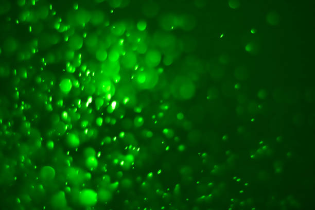 istock bokeh green ufo abstract background - pictures 1164463596