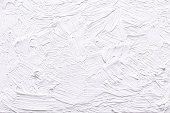 Abstract white grunge painted background