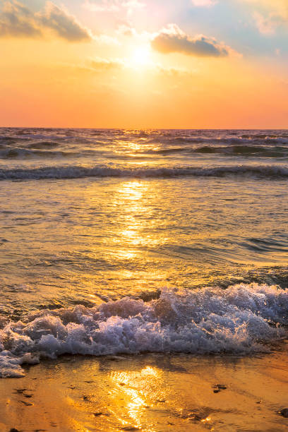 istock magnificent sunset over the Mediterranean Sea, Israel 1164482979