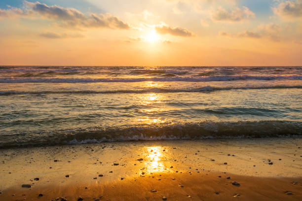 istock magnificent sunset over the Mediterranean Sea, Israel 1164483301