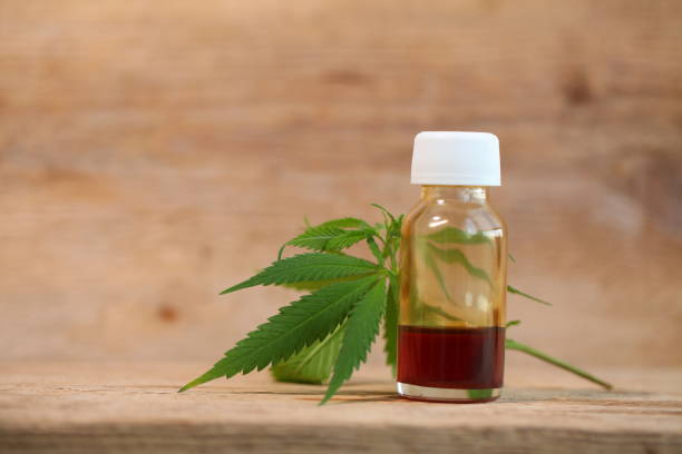 istock Medical marijuana cannabis cbd oil 1164487967