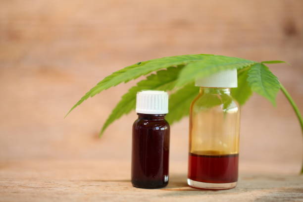 istock Medical marijuana cannabis cbd oil 1164487970