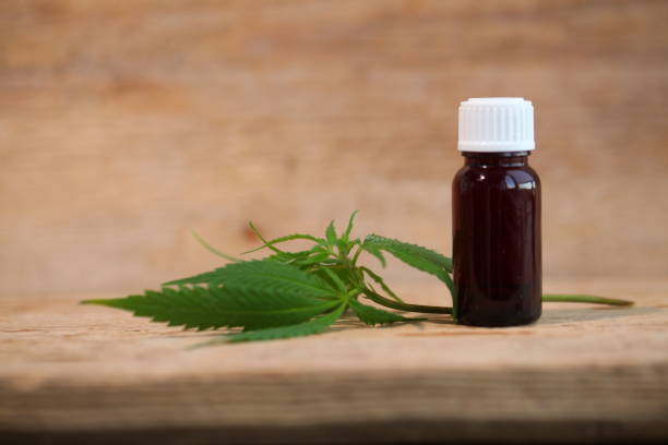 istock Medical marijuana cannabis cbd oil 1164487973