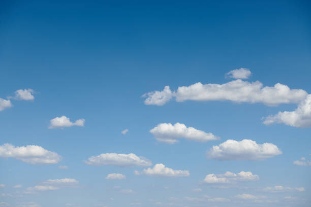 istock Bright beautiful blue sky with clouds for background or texture 1164499457