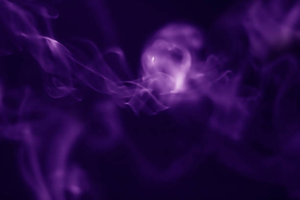 istock Abstract background smoke purple blur 1164500070