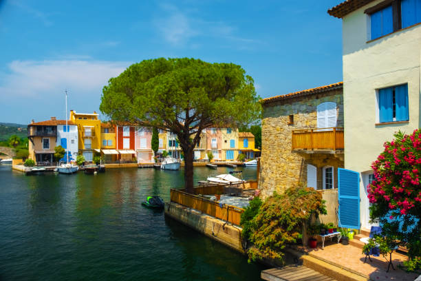 Harbour at Port Grimaud, France.